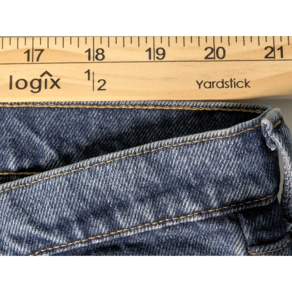 Wrangler Authentics Men's Jeans 42x30 Dark Wash Straight Leg 100% Cotton ZM200SD